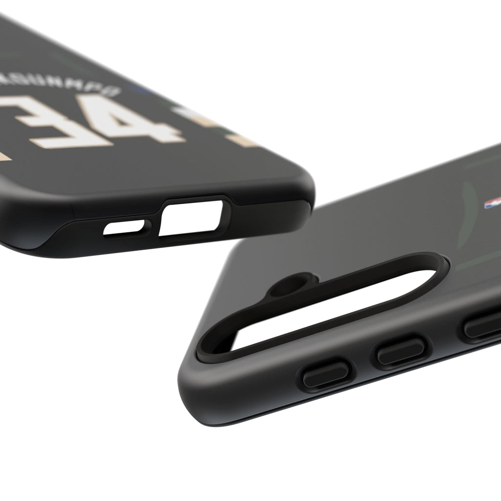 Giannis Antetokounmpo Force Drive Edition – Heavy-Duty ShockGuard Layers, Athletic Slim Fit | iPhone 8–16 Pro Max & Samsung S10–S25 Ultra Supported