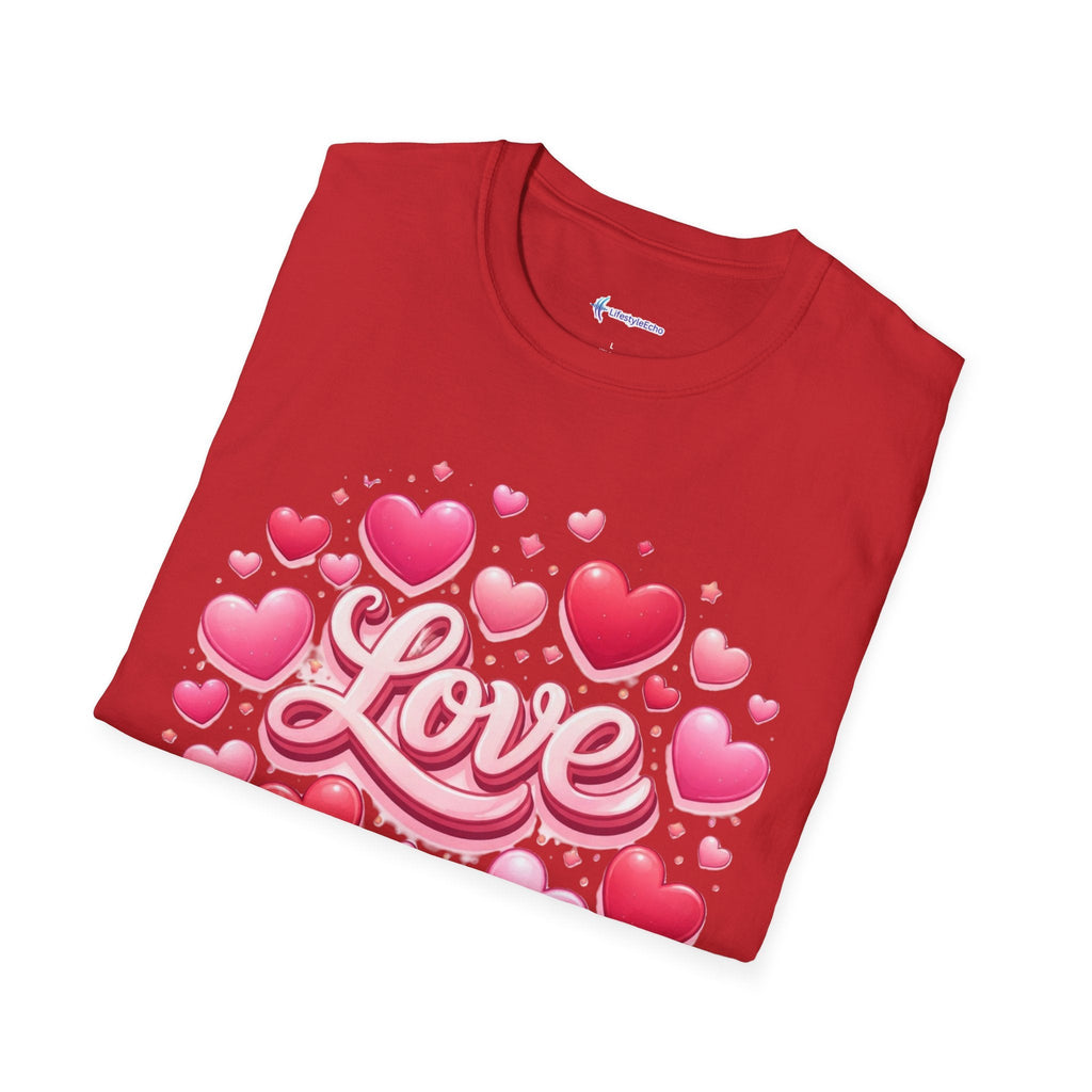 Love Surrounded by Hearts T-Shirt