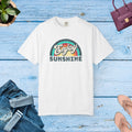 Unisex Garment-Dyed T-Shirt - Enjoy Sunshine Ring-Spun Cotton - DipaliZ