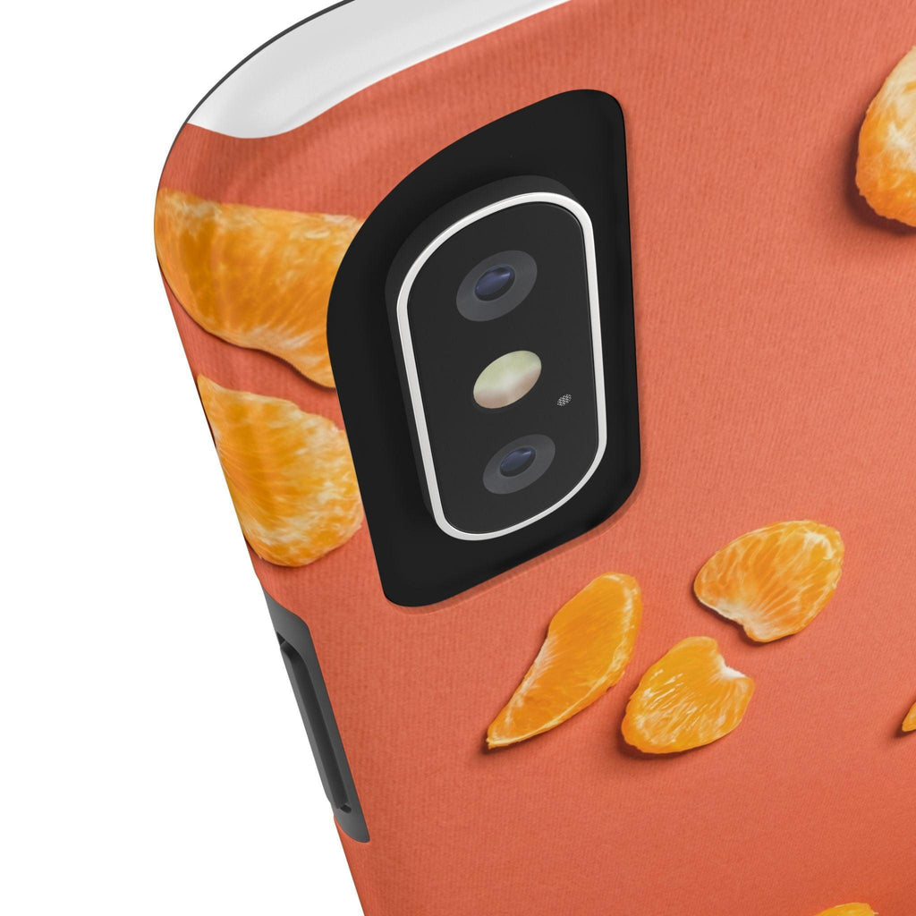 Peal Oranges printed Tough Phone Cases