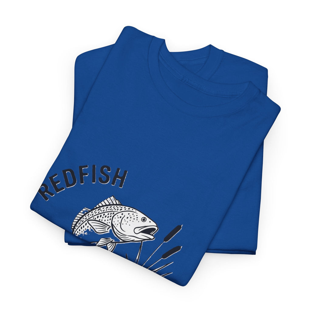 Fishing Red Fish T-Shirt — Vintage Angler Tee