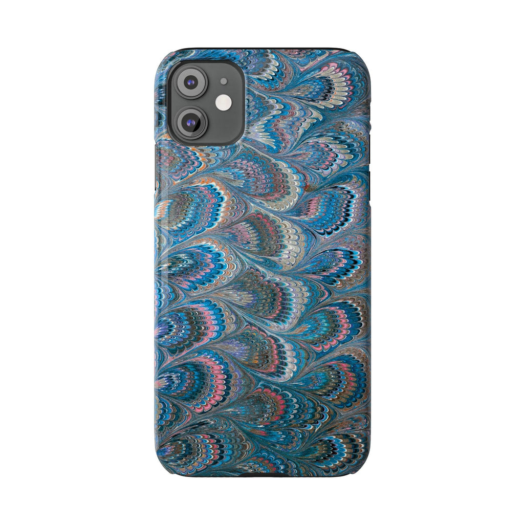 Blue and Pink Feather