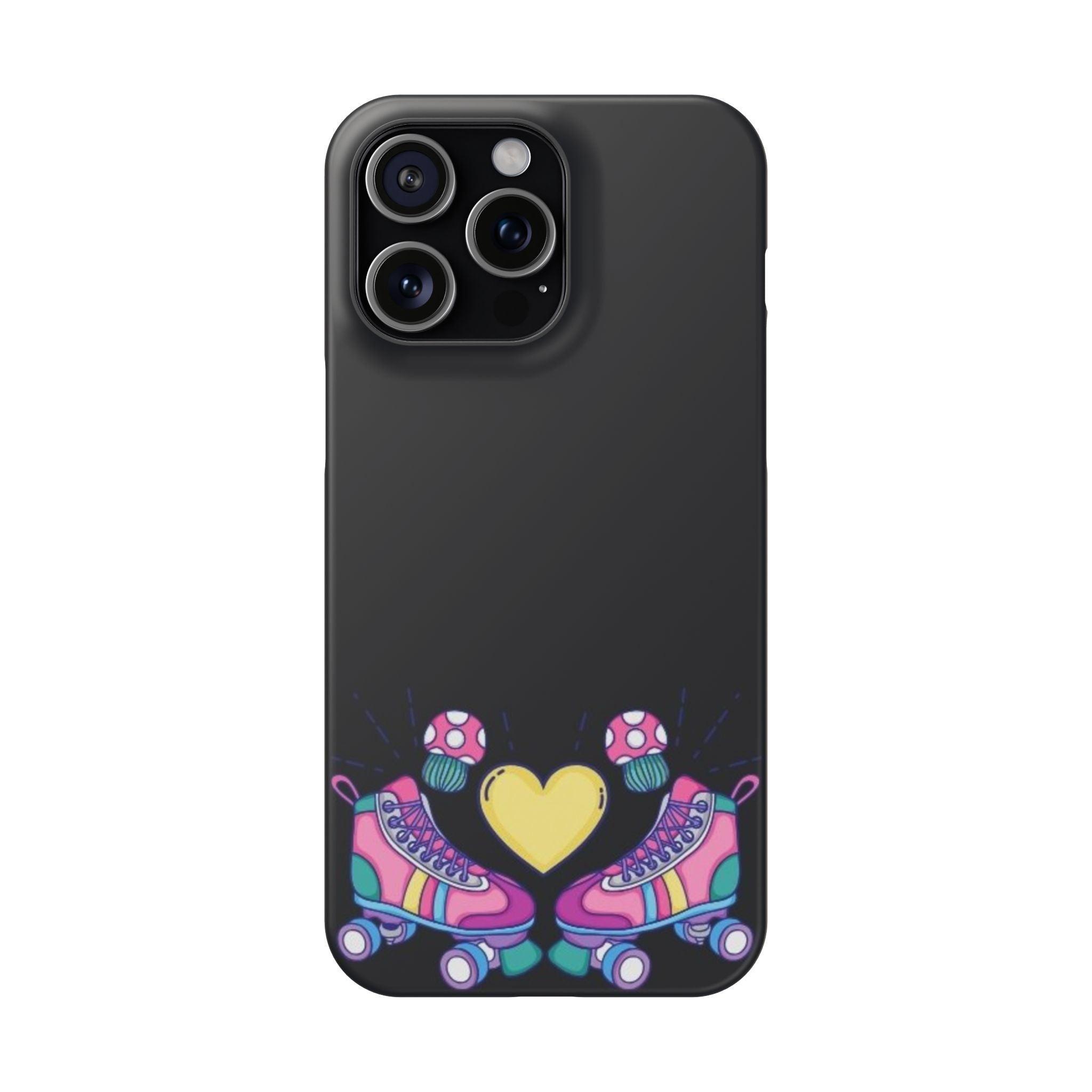 Skater's Heart Phone Case – Glide with Love Everywhere