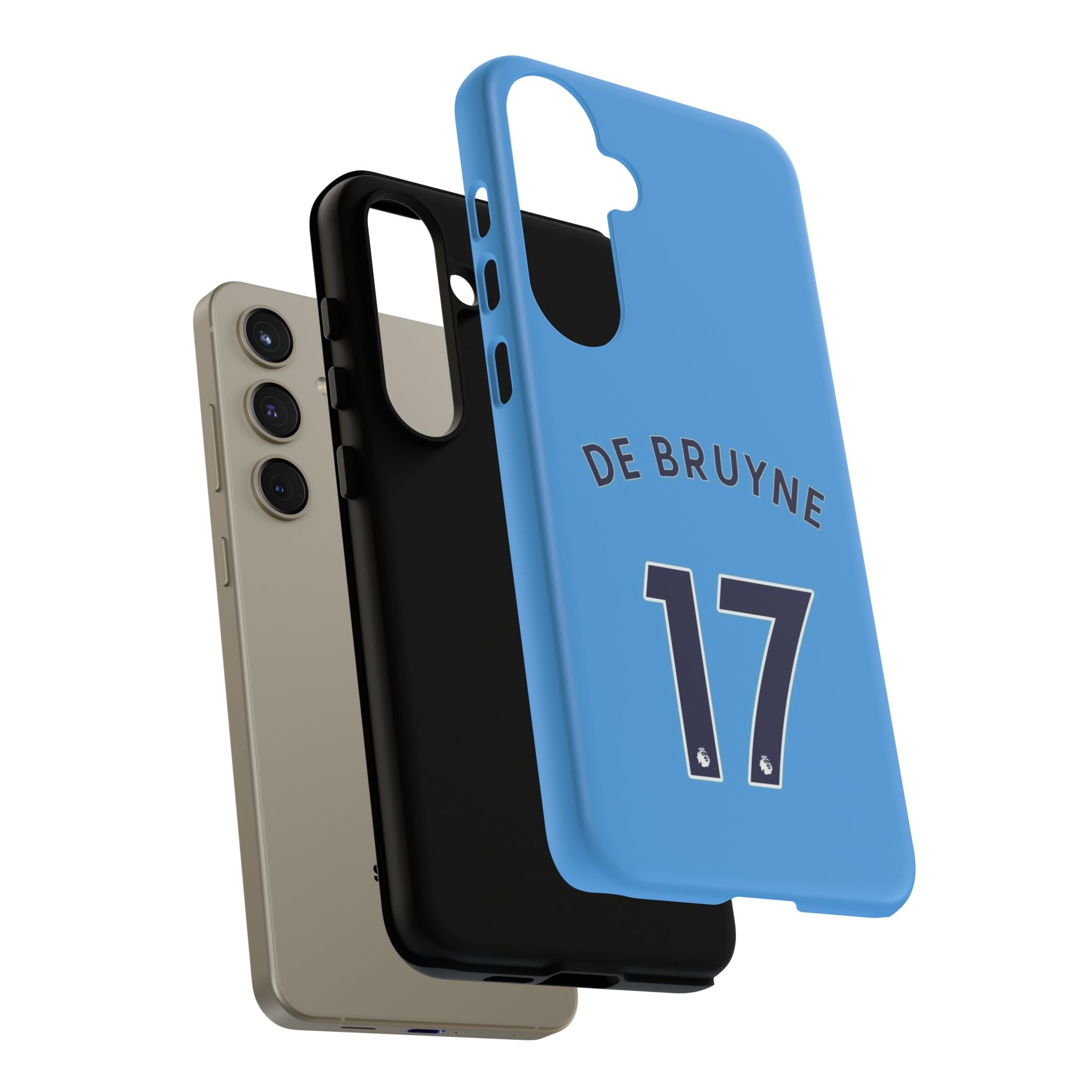 Kevin De Bruyne VisionGuard – Enhanced Protection & Sleek Design | Fits iPhone 8–16 Pro Max & Galaxy S10–S25 Ultra