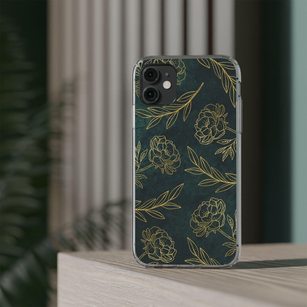 Floral Pattern Clear Cases