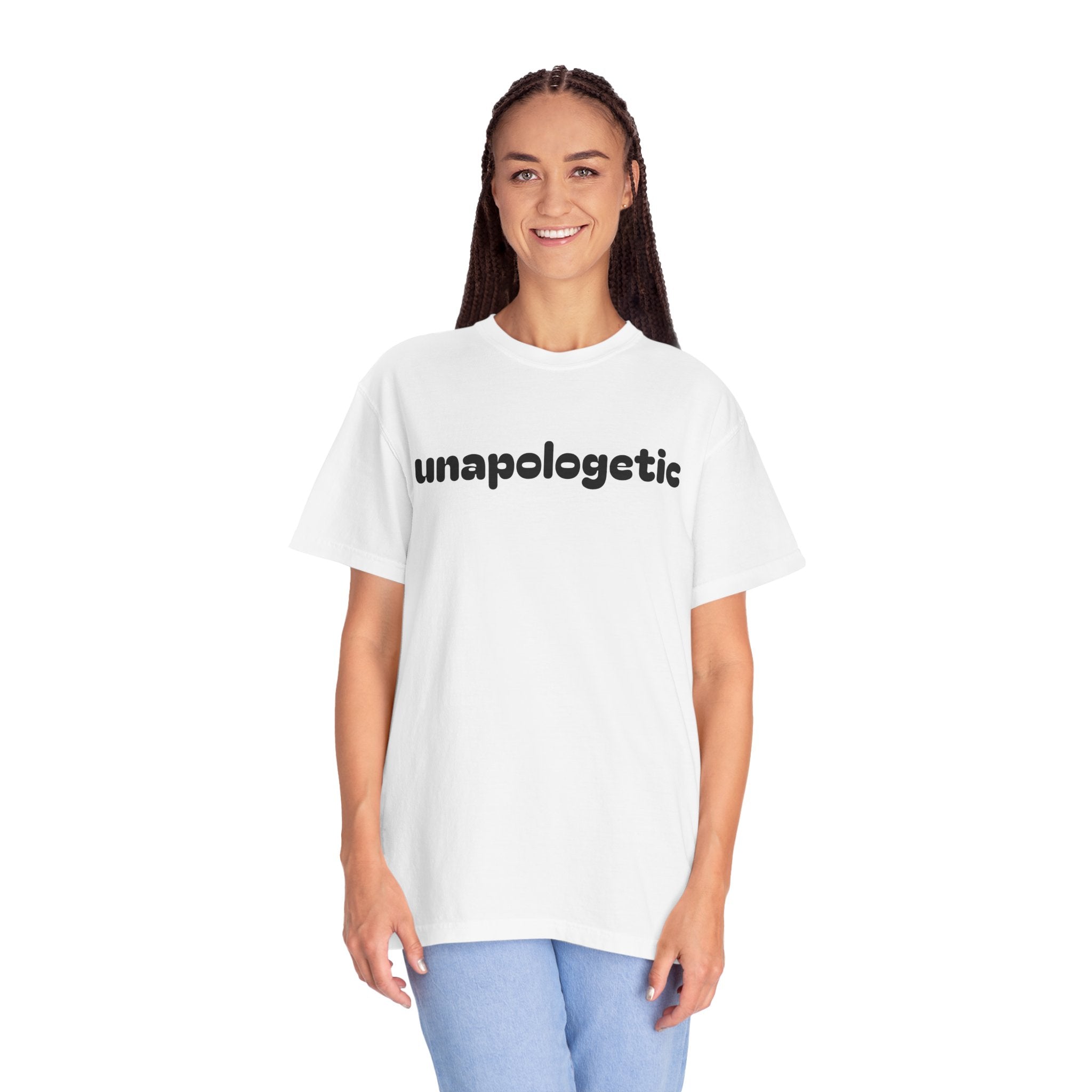 Unapologetically Feminist Tee - Garment-Dyed Cotton - DipaliZ