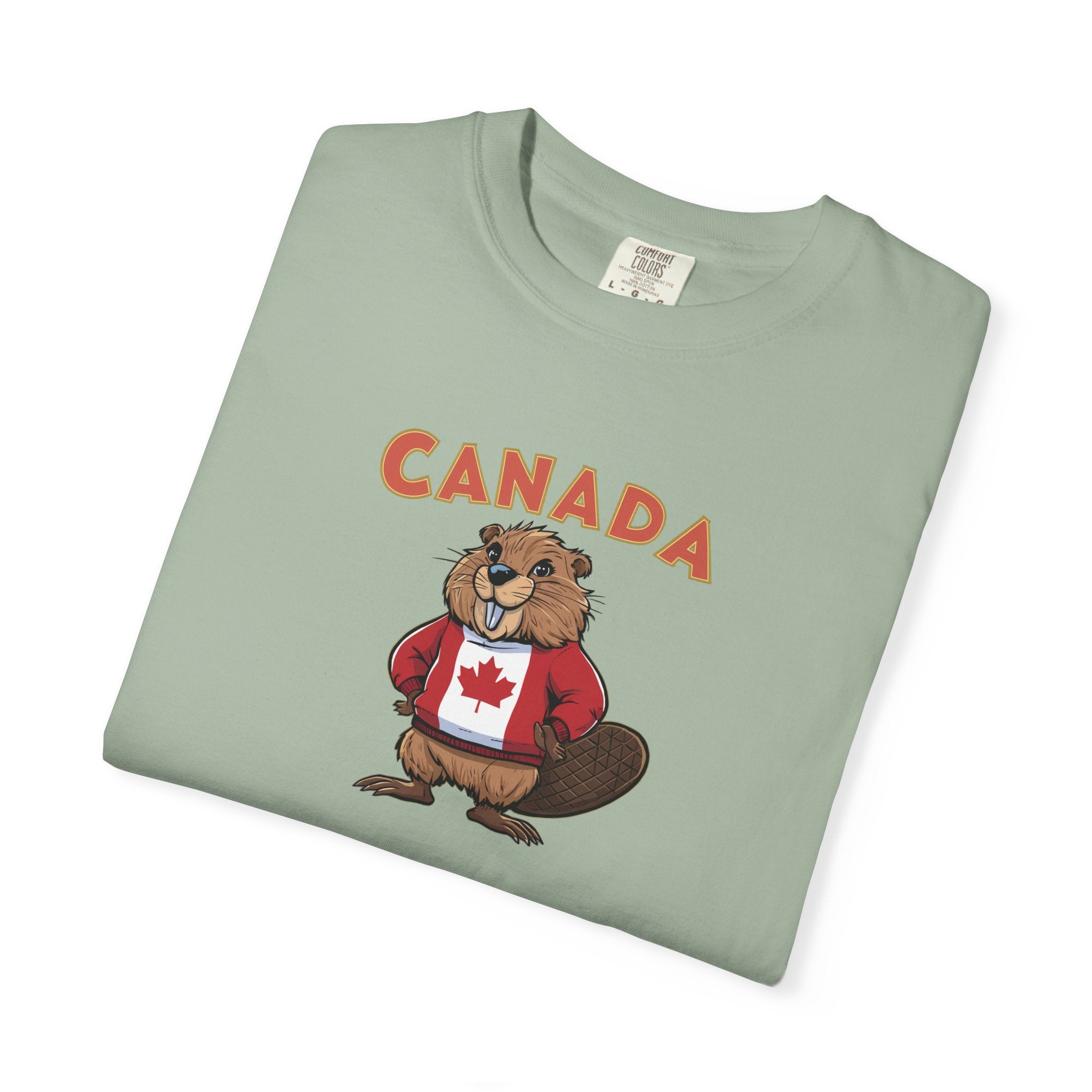Canada Day T-Shirt - Celebrate Canada Day with Beaver - DipaliZ