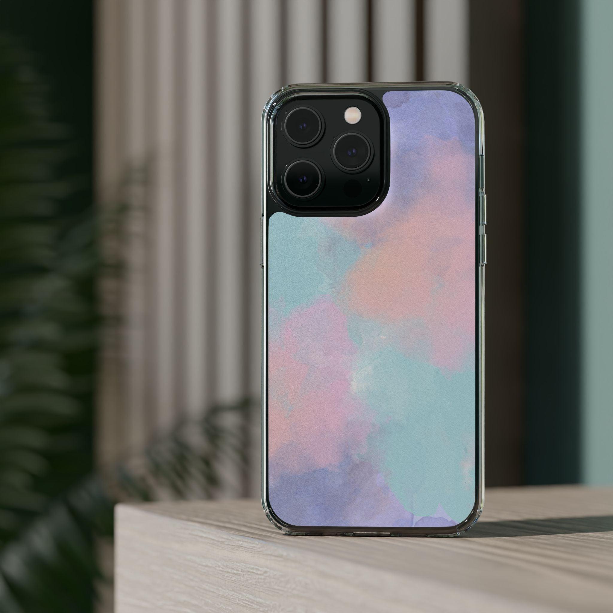 Shades of Pastel Clear Cases