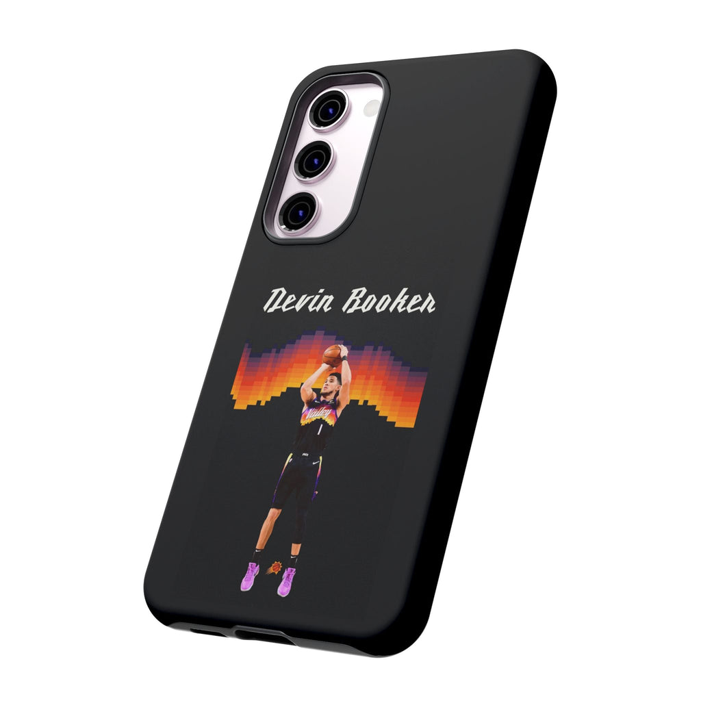 Devin Booker Precision Blaze Series – Dual-Layer ShockGuard Protection | Fits iPhone 8–16 Pro Max & Samsung Galaxy S10–S25 Ultra