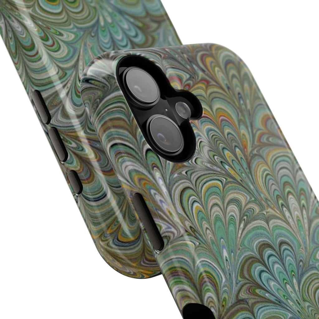 Italian Peacock Green Highly Durable Phone Case for Apple + Samsung