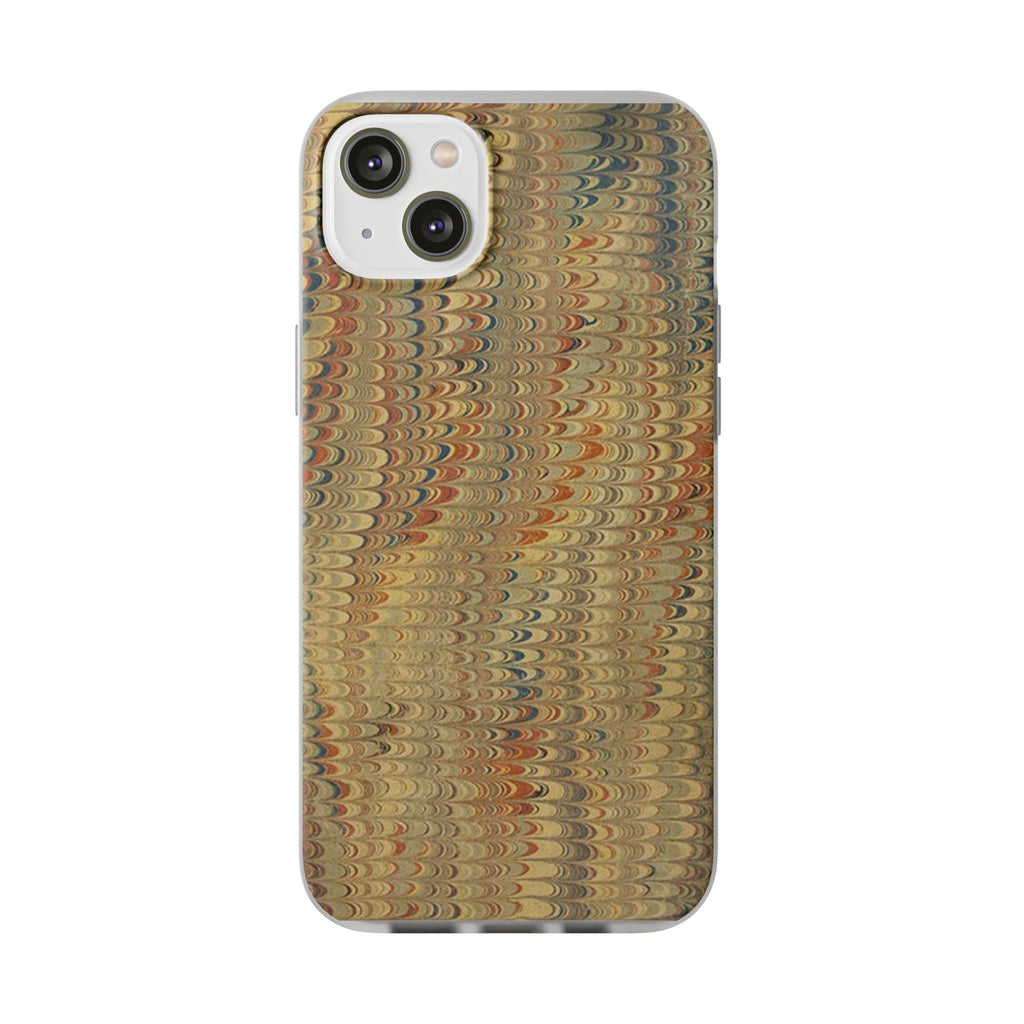 Golden Fall Neutrals Italian Marbled Design Stylish Phone Cases
