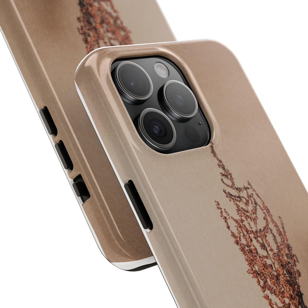 Brown Dry Leaf Tough Phone Cases