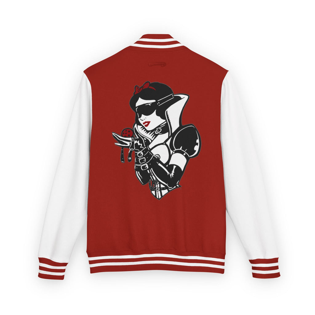 Snow White Unisex Heavyweight Letterman Jacket