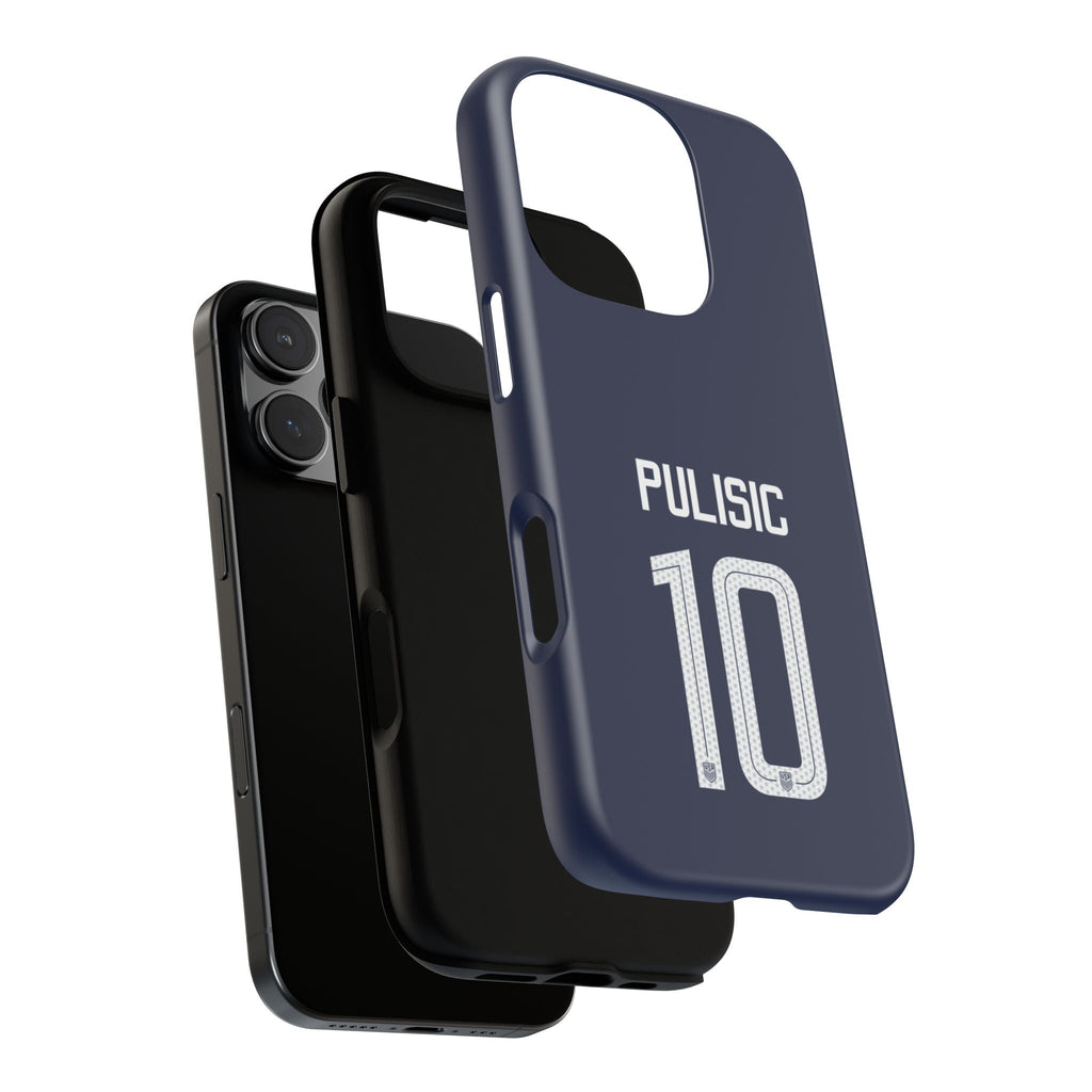 Christian Pulisic Precision Armor – Dual-Layer Durability & Sleek Fit | Compatible with iPhone 8 to 16 Pro Max & Samsung Galaxy S10 to S25 Ultra