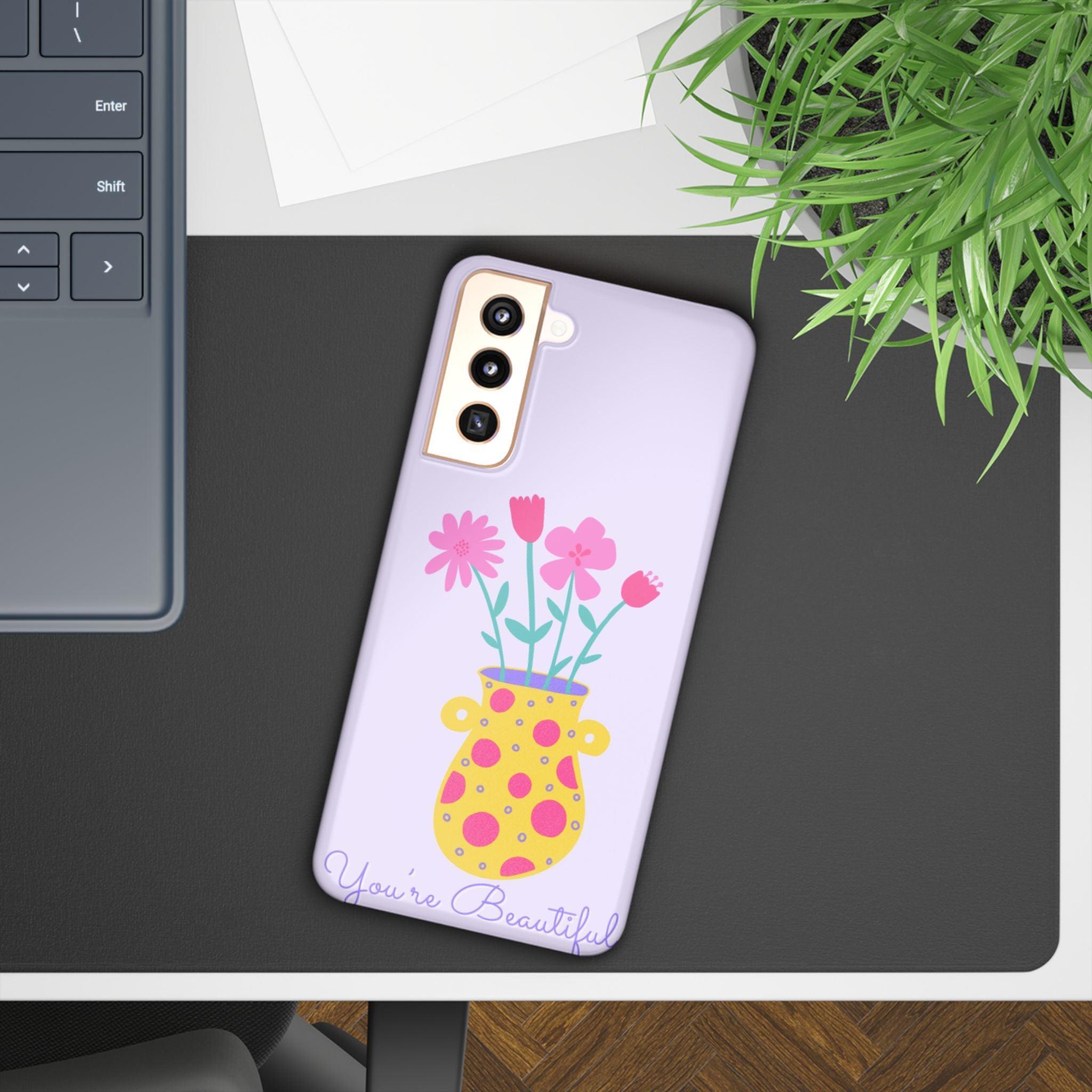 Floral Pot Phone Case – Bloom with Style Everywhere You Go