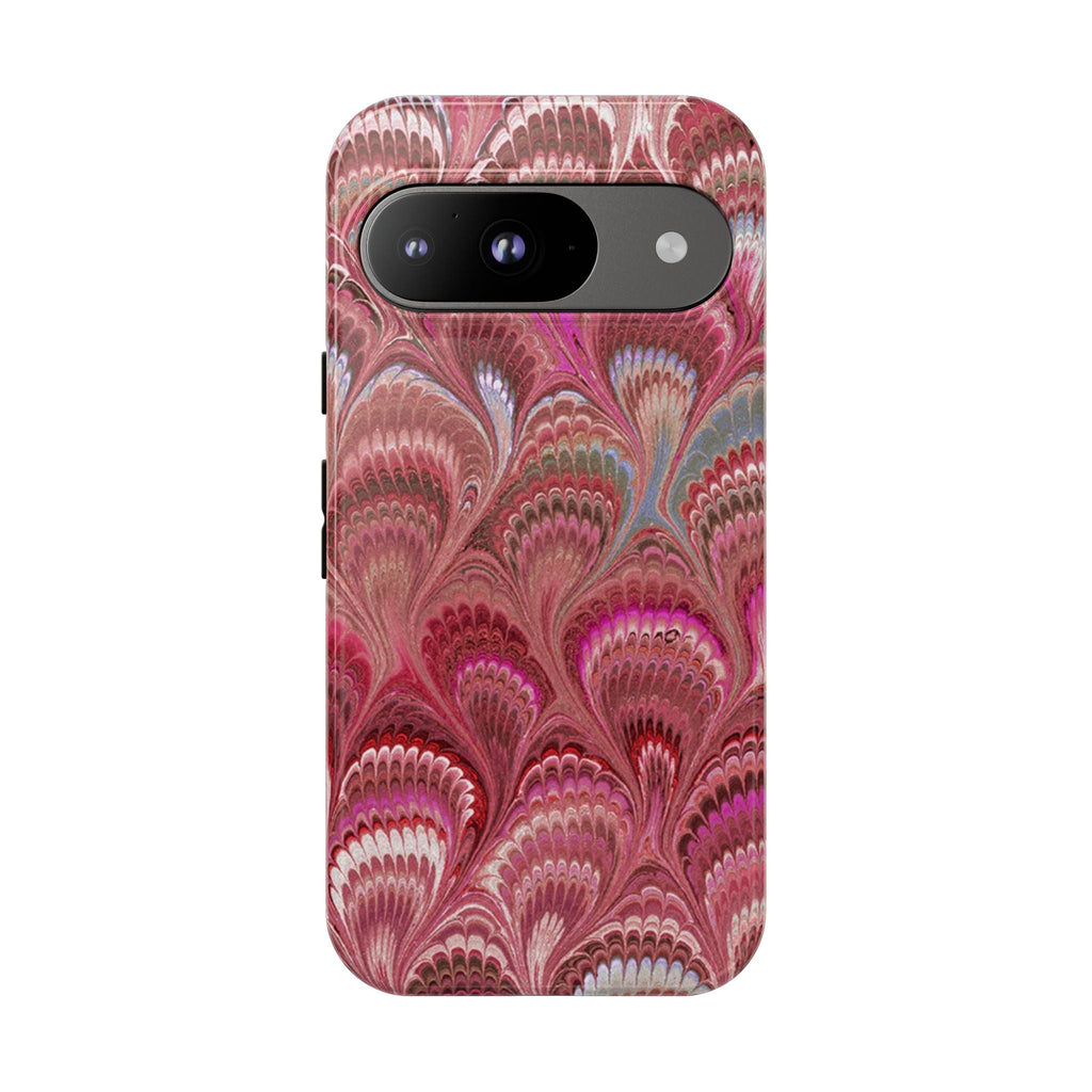 Shades of Pink Marbled Phone Case —  Dual Layer - Tough Protective Phone Cover