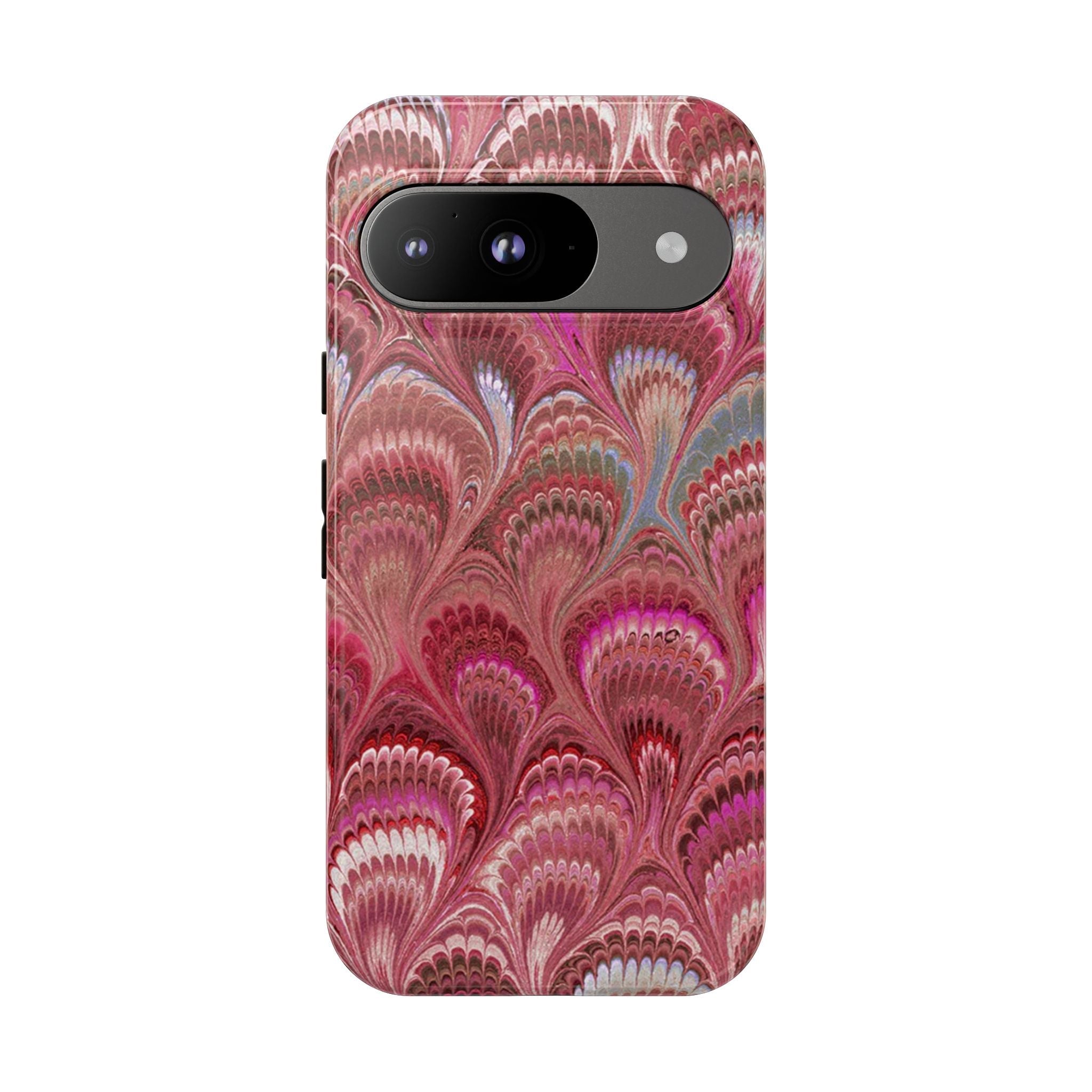 Shades of Pink Marbled Phone Case —  Dual Layer - Tough Protective Phone Cover
