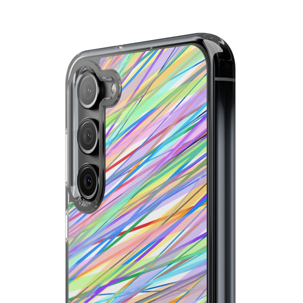Threads Of Colors Clear Case