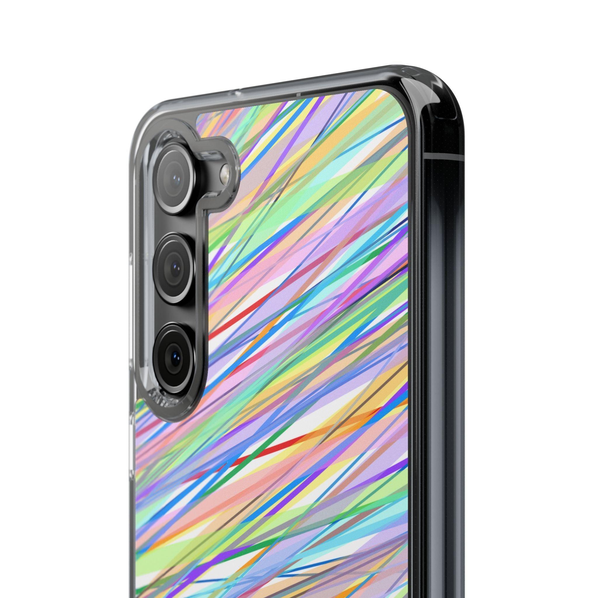 Threads Of Colors Clear Case