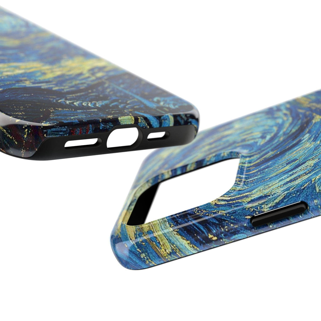 Blue And Yellow Theme Art Colors Tough Phone Cases