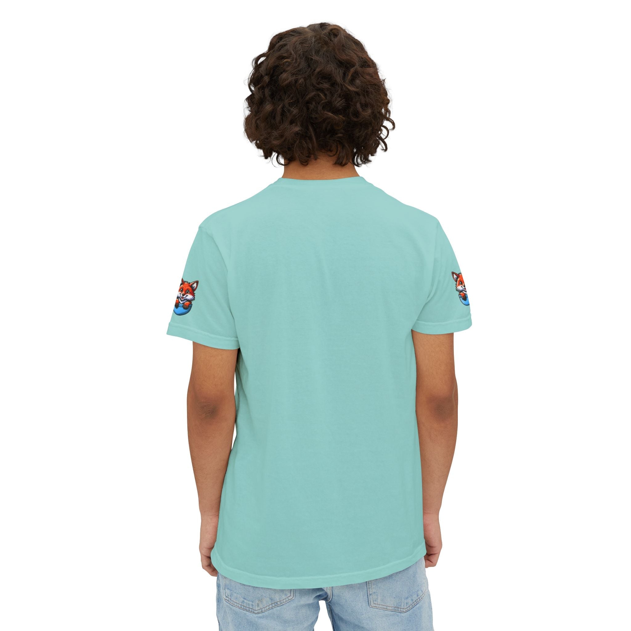 Fox In A Pocket Tee - Comfortable Cotton Style - DipaliZ