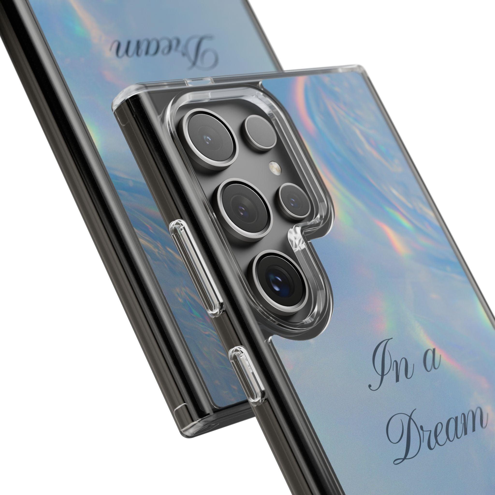 In a Dream Shinny Blue Clear Cases