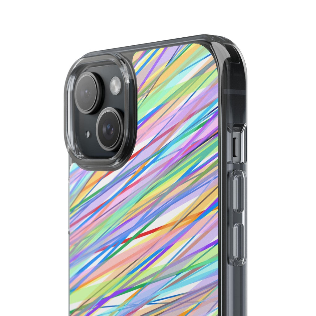 Threads Of Colors Clear Case