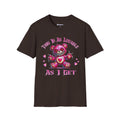 Cute Creepy Teddy Tee — "This Is As Lovable As I Get" Graphic T-Shirt