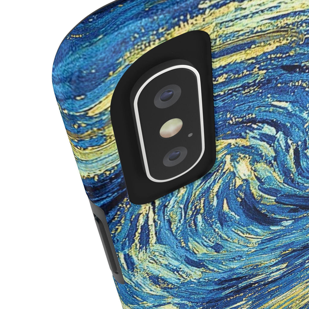 Blue And Yellow Theme Art Colors Tough Phone Cases