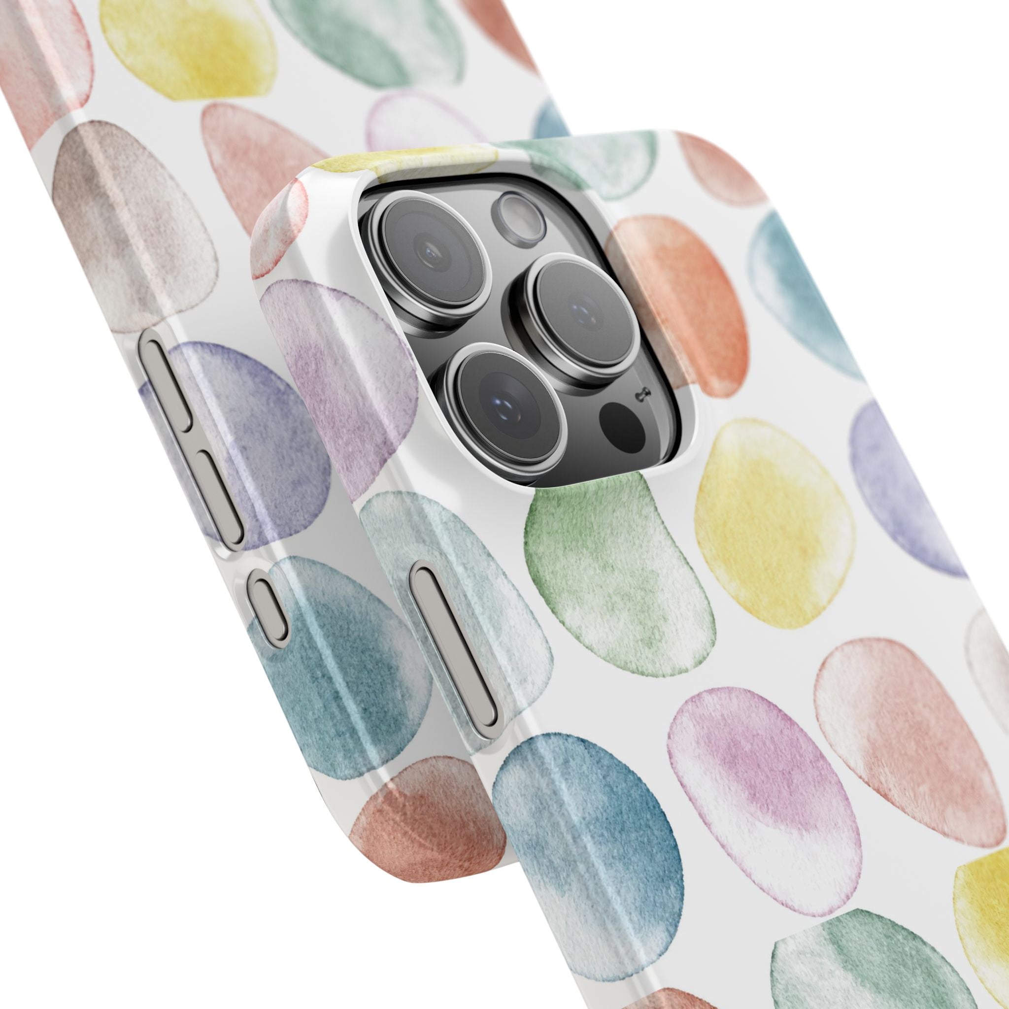 Colorful Watercolor Organic Circle Phone Cases