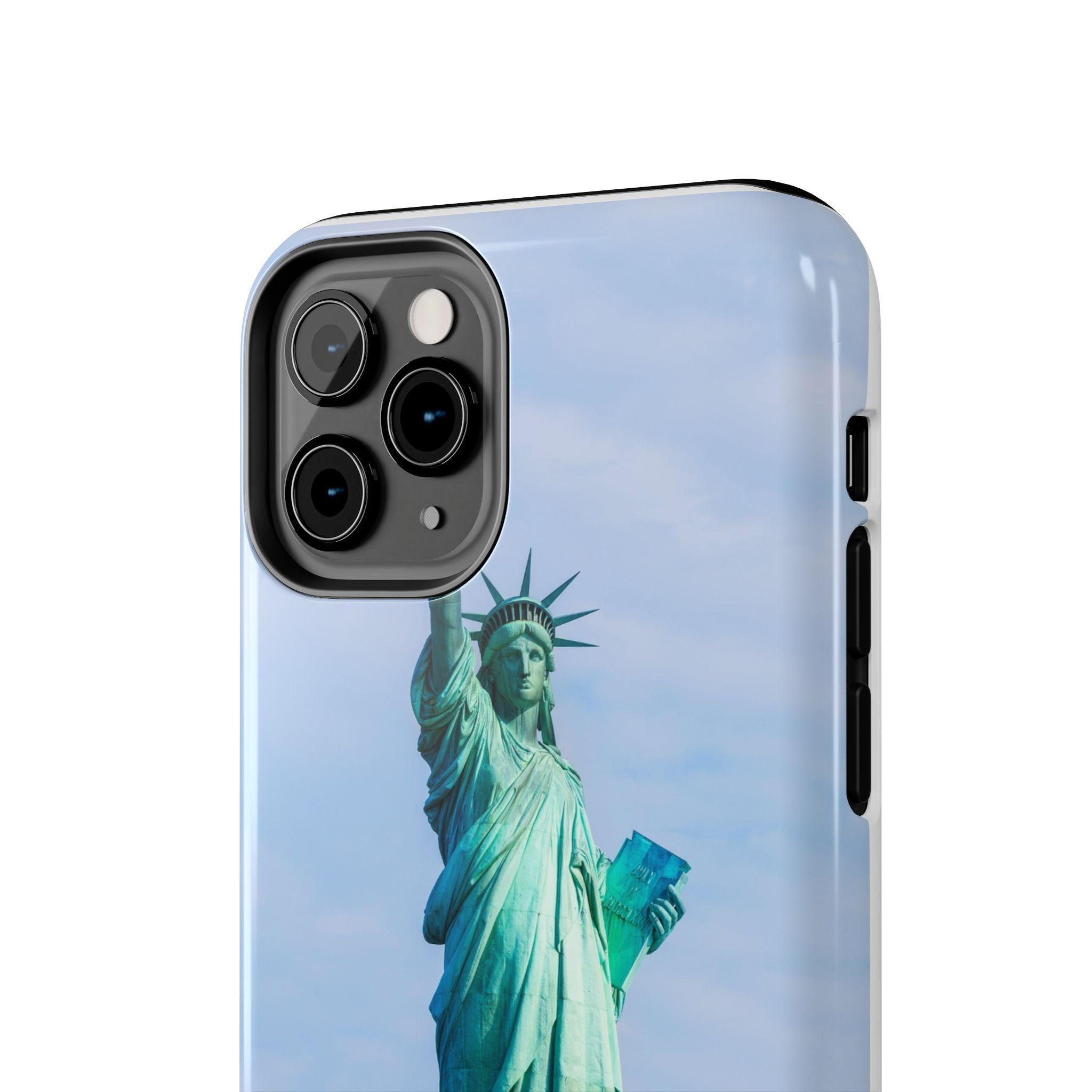 Statue of Liberty Printed Tough Phone Case - Iconic Freedom Design