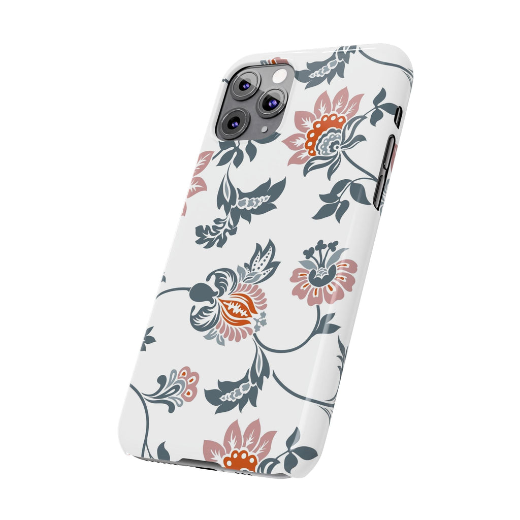 Pink and Green Floral