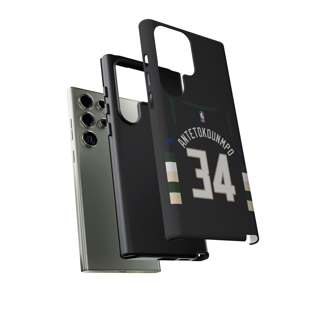 Giannis Antetokounmpo Force Drive Edition – Heavy-Duty ShockGuard Layers, Athletic Slim Fit | iPhone 8–16 Pro Max & Samsung S10–S25 Ultra Supported