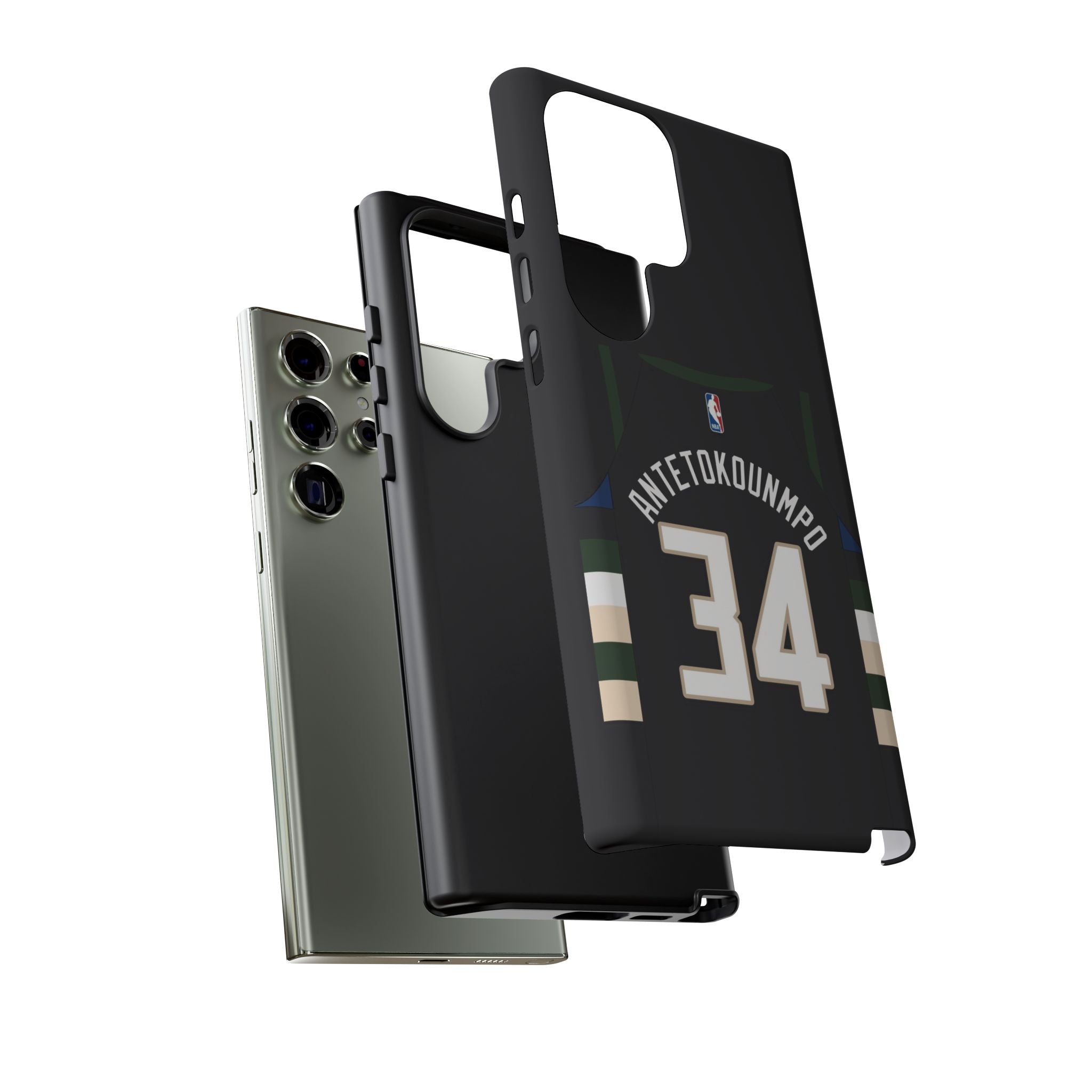 Giannis Antetokounmpo Force Drive Edition – Heavy-Duty ShockGuard Layers, Athletic Slim Fit | iPhone 8–16 Pro Max & Samsung S10–S25 Ultra Supported