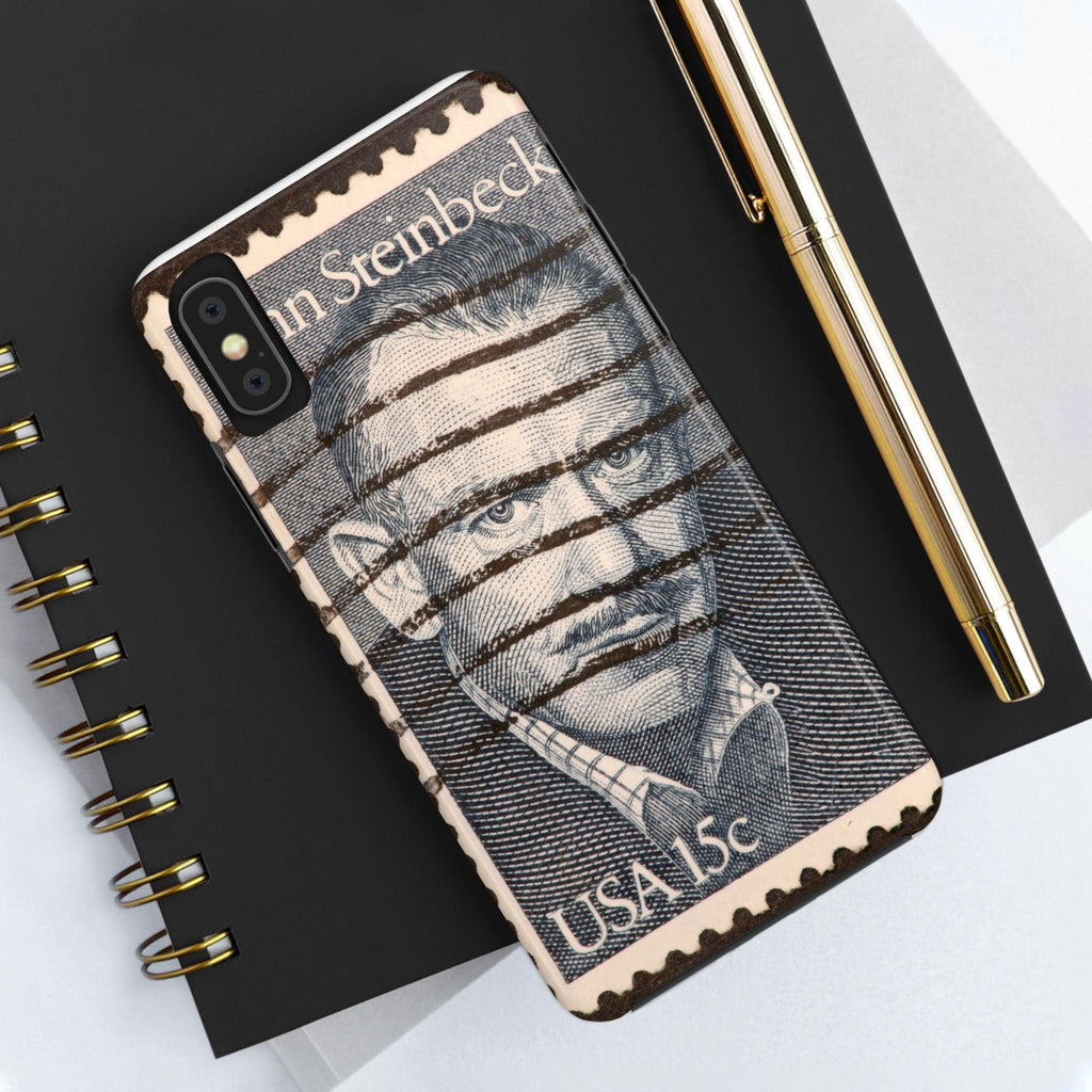 John Steinbeck USA 15c Printed Tough Phone Case for iPhone - Literary Tribute Design