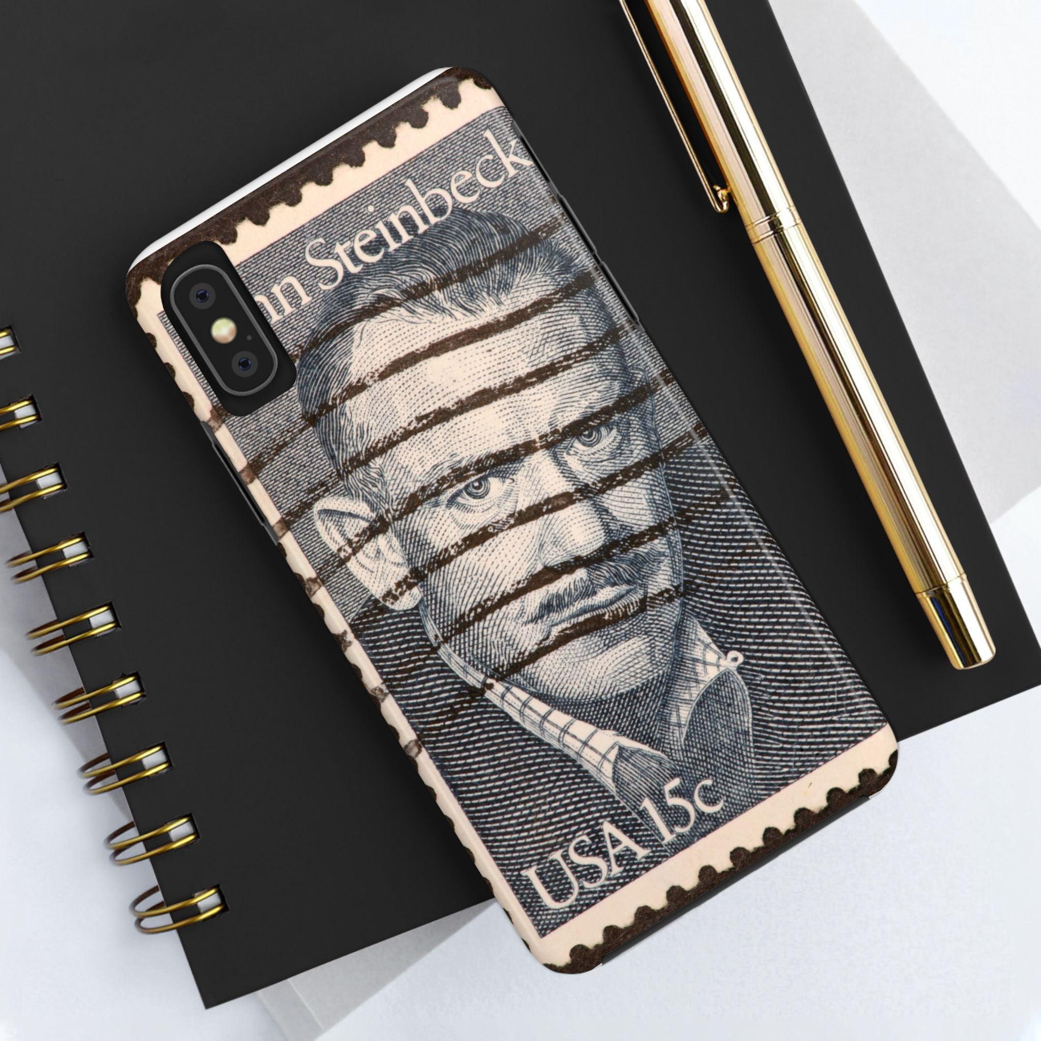 John Steinbeck USA 15c Printed Tough Phone Case for iPhone - Literary Tribute Design