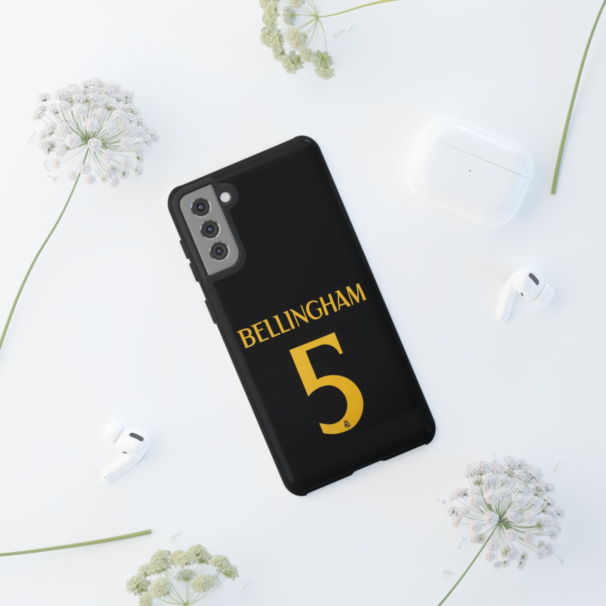 Jude Bellingham Future Star Armor – Dual-Layer Defense & Streamlined Fit | Compatible with iPhone 8 to 16 Pro Max & Samsung Galaxy S10 to S25 Ultra