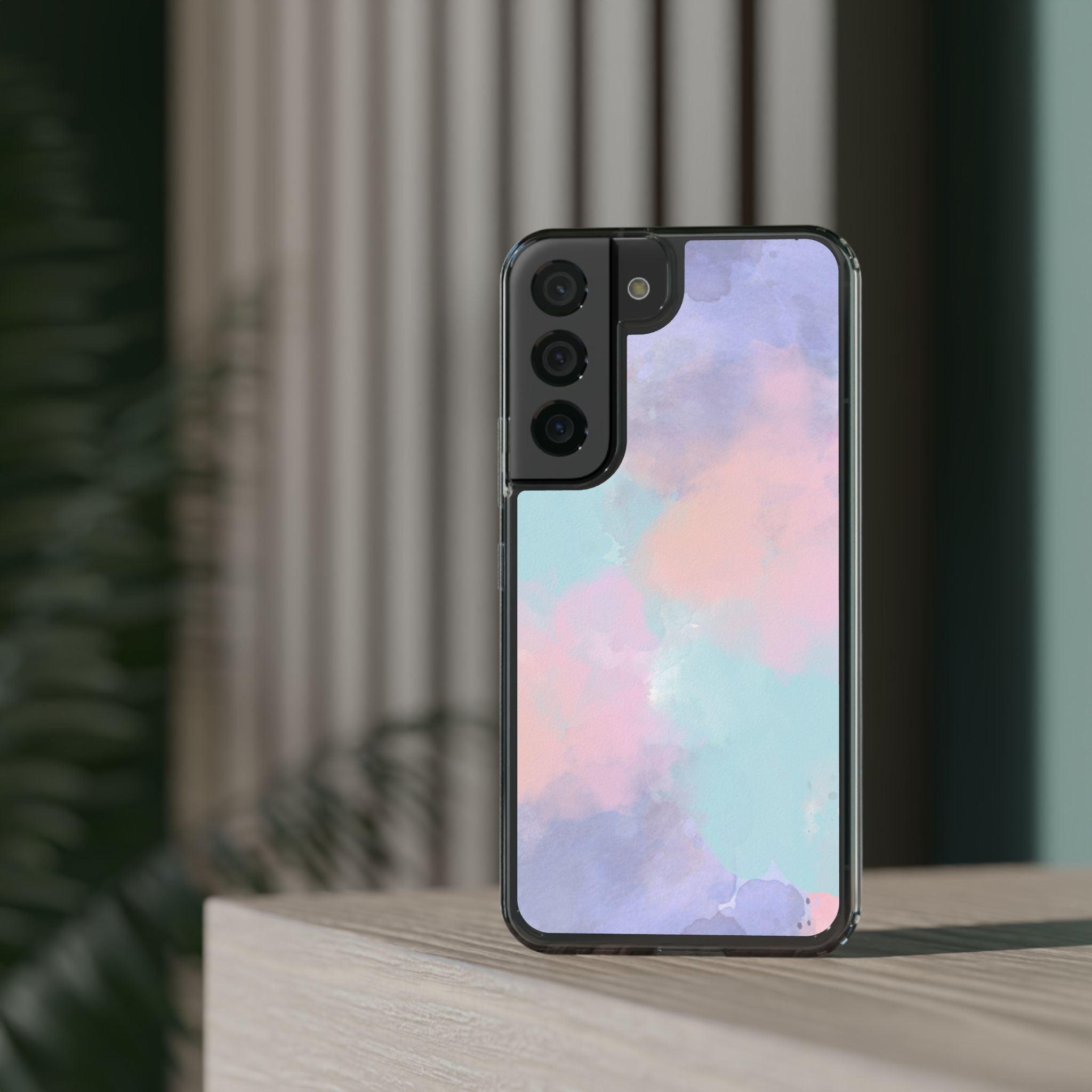 Shades of Pastel Clear Cases