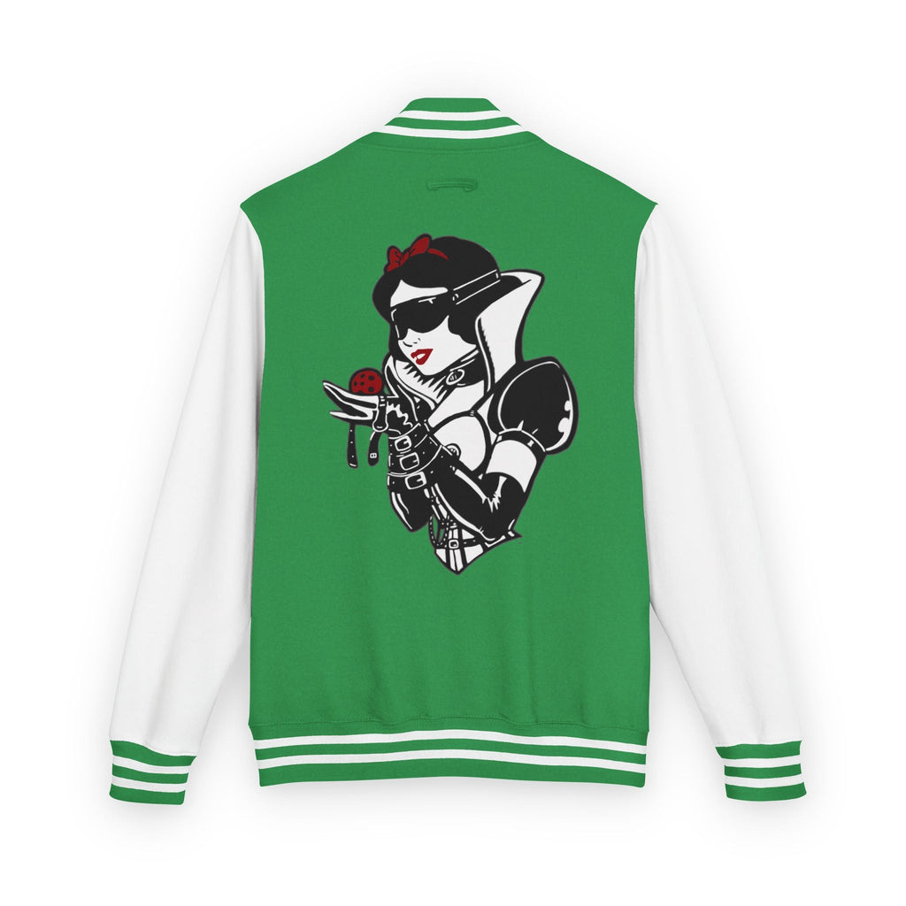 Snow White Unisex Heavyweight Letterman Jacket