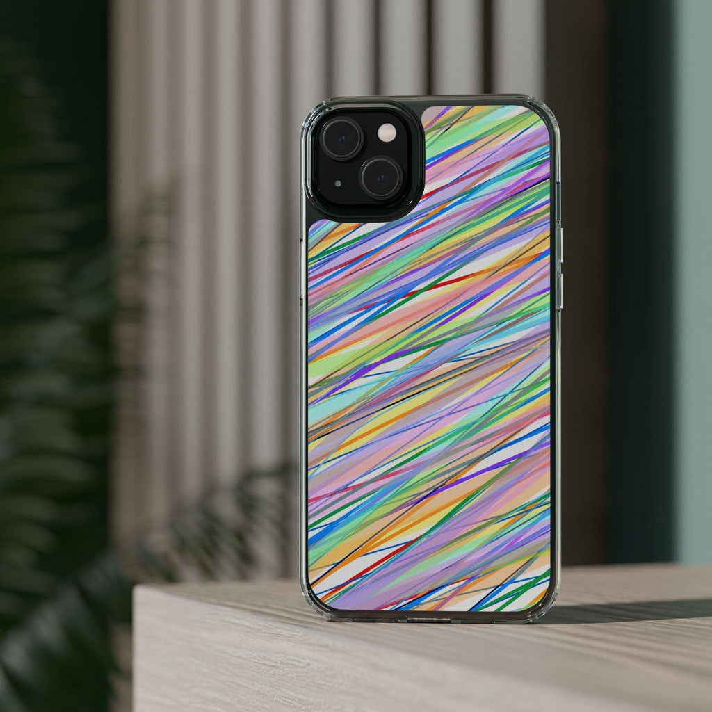 Threads Of Colors Clear Case