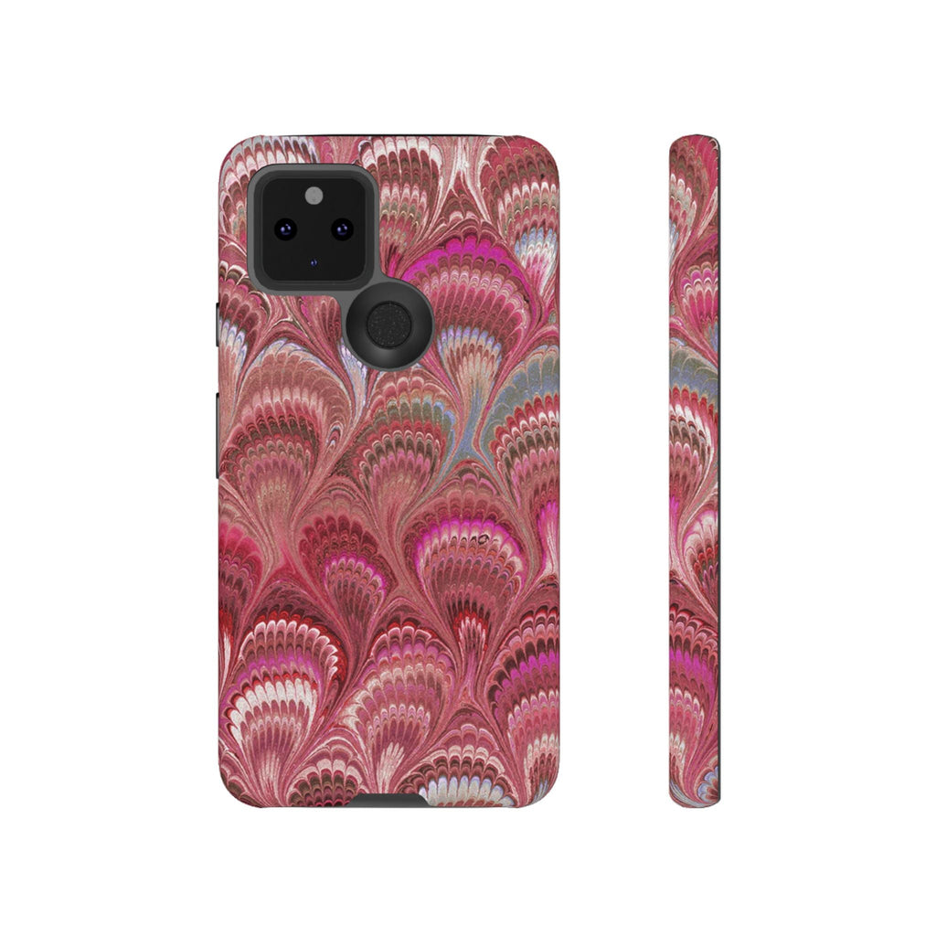 Shades of Pink Marbled Phone Case —  Dual Layer - Tough Protective Phone Cover