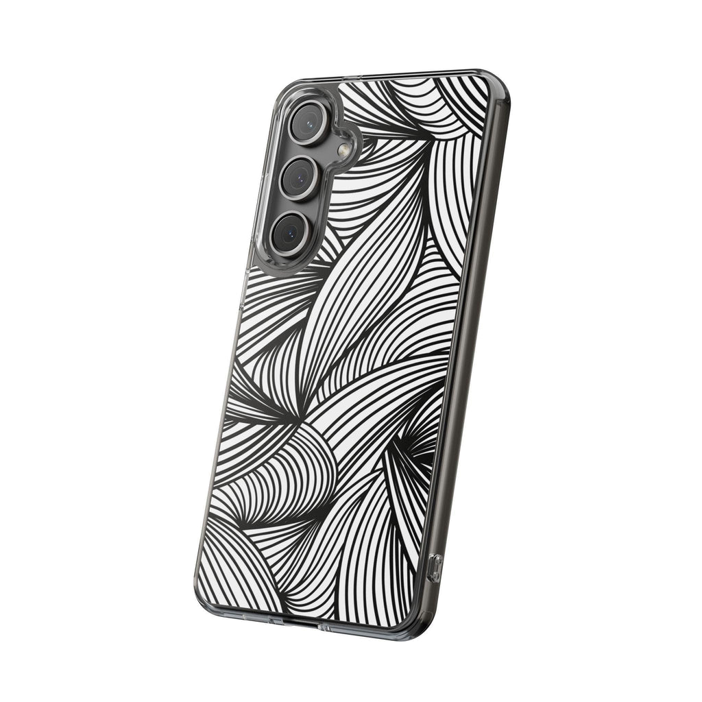 Black and White Illusion Clear Cases