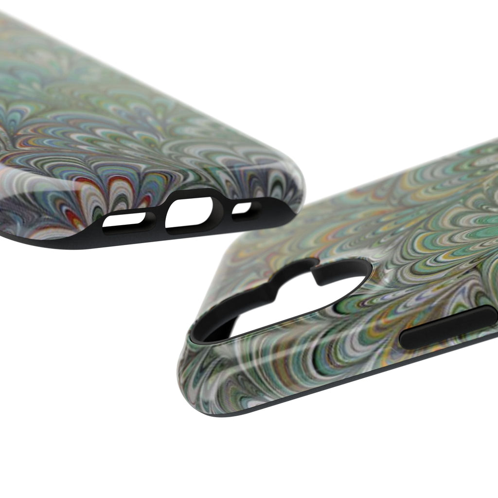 Italian Peacock Green Highly Durable Phone Case for Apple + Samsung