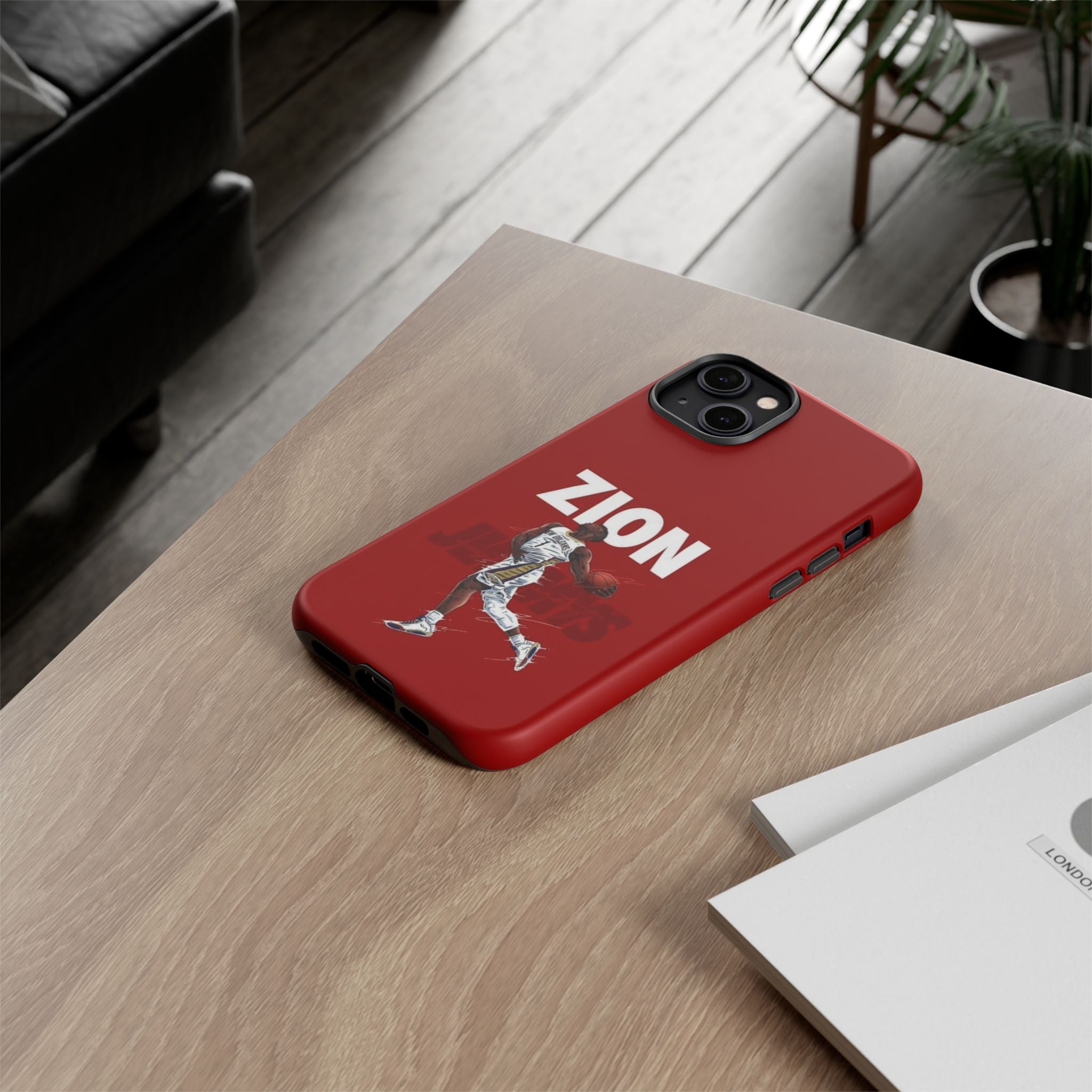 Zion Williamson Power Drive Edition – Rugged Dual-Layer Armor & Slim Fit | Compatible with iPhone 8–16 Pro Max & Samsung S10–S25 Ultra