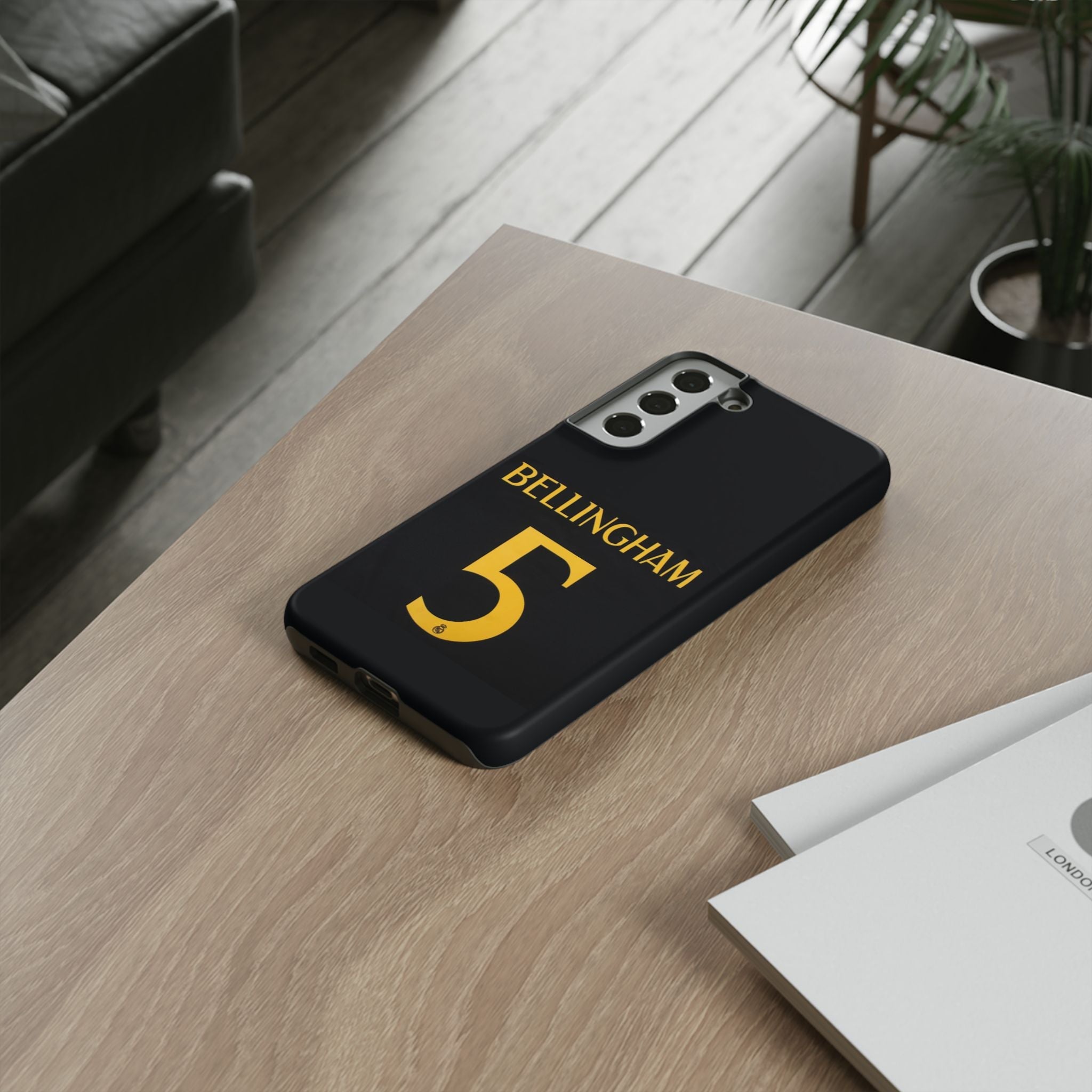 Jude Bellingham Future Star Armor – Dual-Layer Defense & Streamlined Fit | Compatible with iPhone 8 to 16 Pro Max & Samsung Galaxy S10 to S25 Ultra