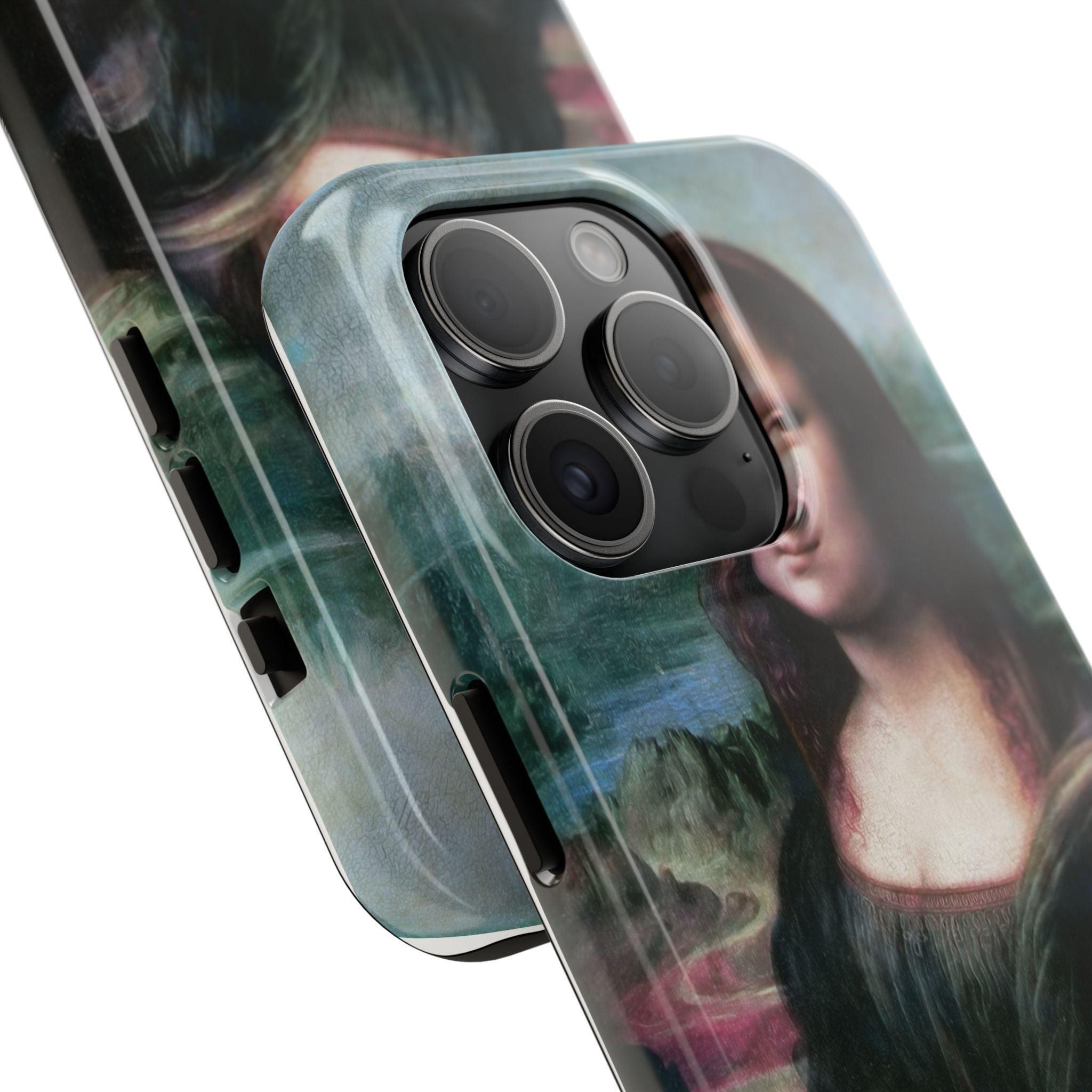 Mona Lisa Painting Tough Phone Cases