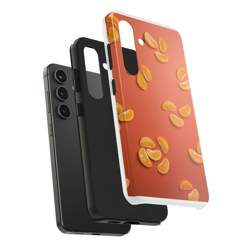 Peal Oranges printed Tough Phone Cases
