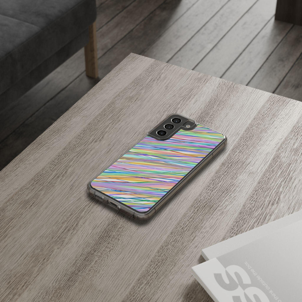 Threads Of Colors Clear Case