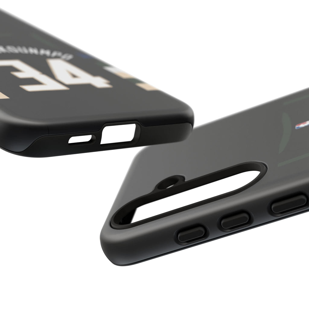 Giannis Antetokounmpo Force Drive Edition – Heavy-Duty ShockGuard Layers, Athletic Slim Fit | iPhone 8–16 Pro Max & Samsung S10–S25 Ultra Supported