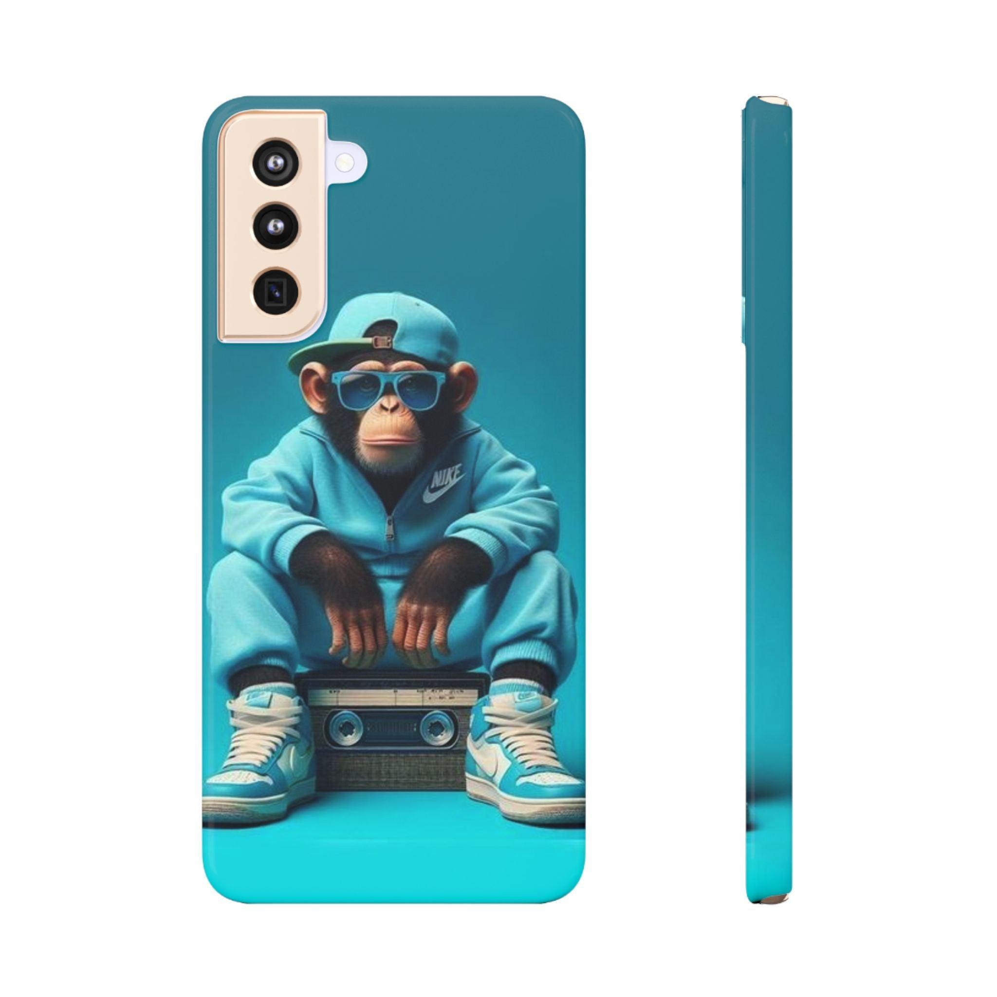Monkey Madness Phone Case – Unleash the Fun with Cartoon Style!